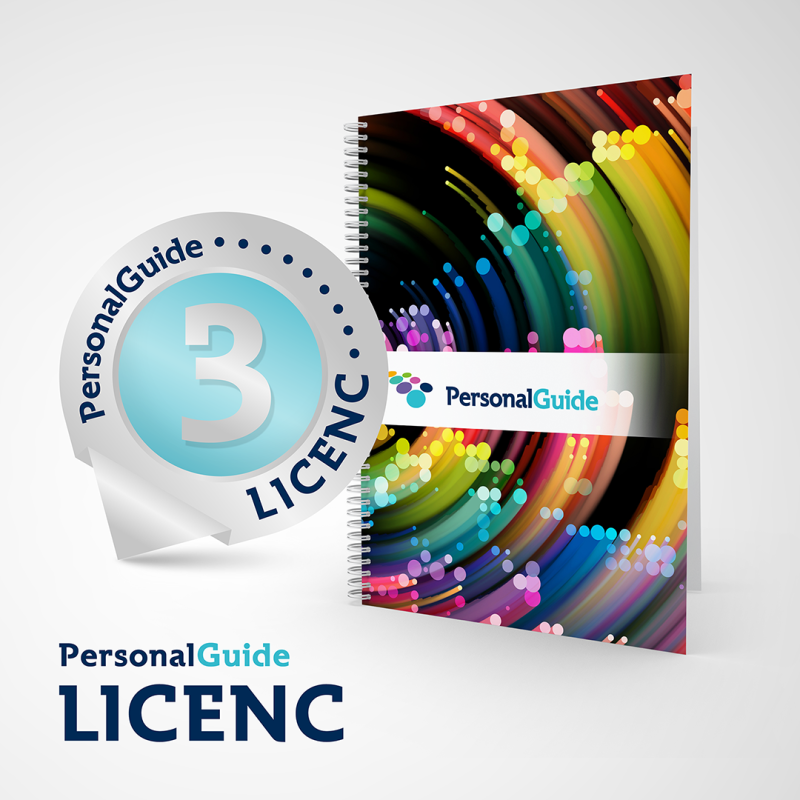 PersonalGuide licenc (3db - €69,99/db)